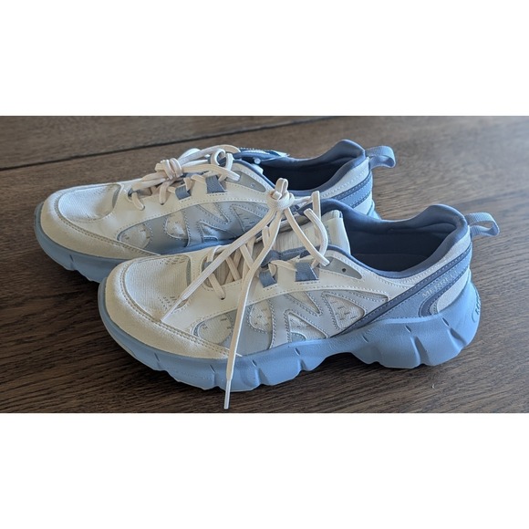 Merrell Shoes - Merrell Clover Tech Sneaker, white and blue, Woman's Everyday Sneaker Size 9.5